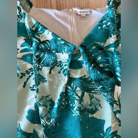 Guess Junglescape long sleeve mini dress - M - Picture 3 of 9